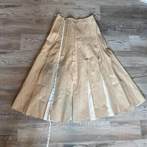 ZARA BOX PLEAT MIDI SKIRT ZW COLLECTION - SIZE XS - BRAND NEW WITH TAG